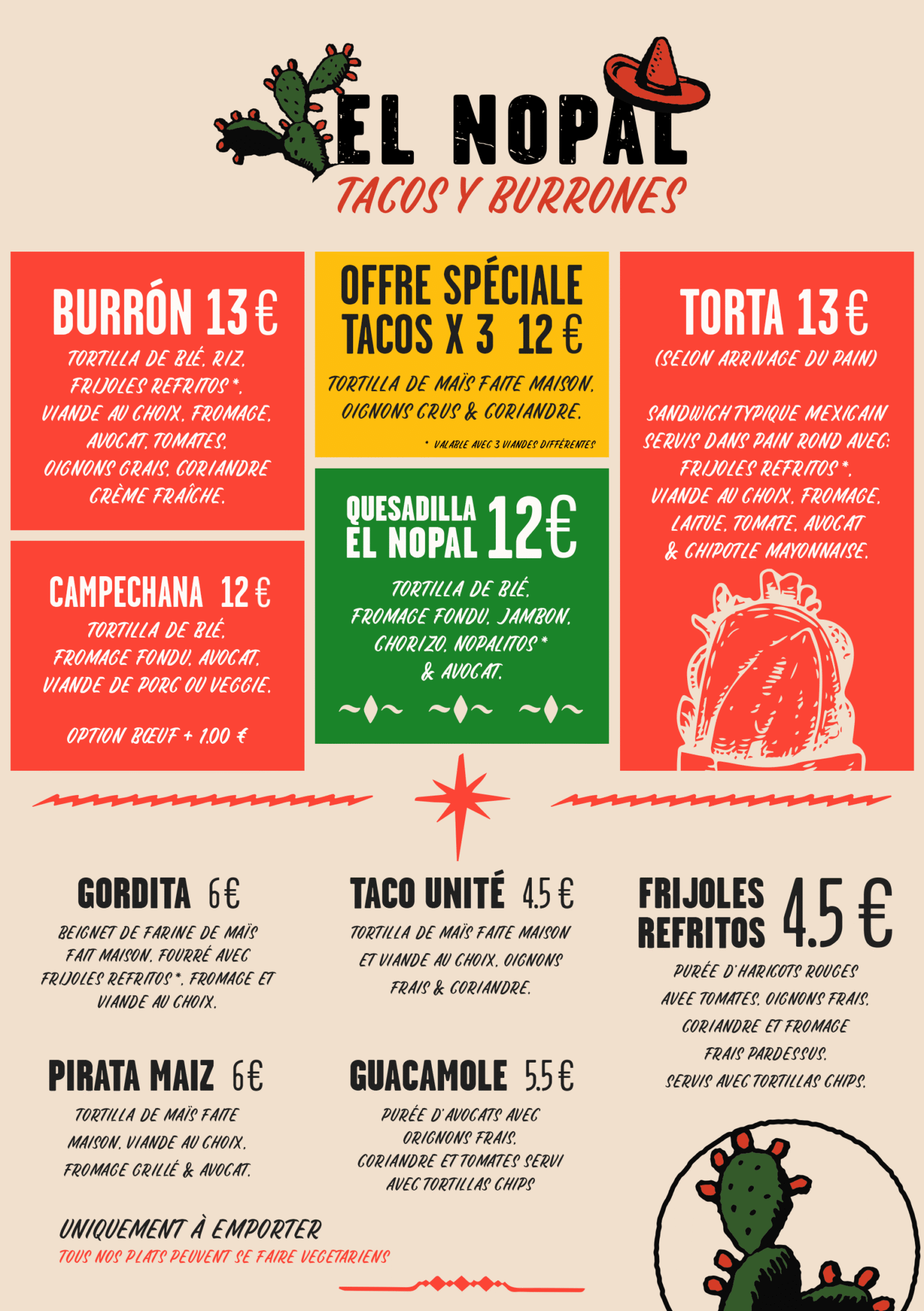 menu frances canal