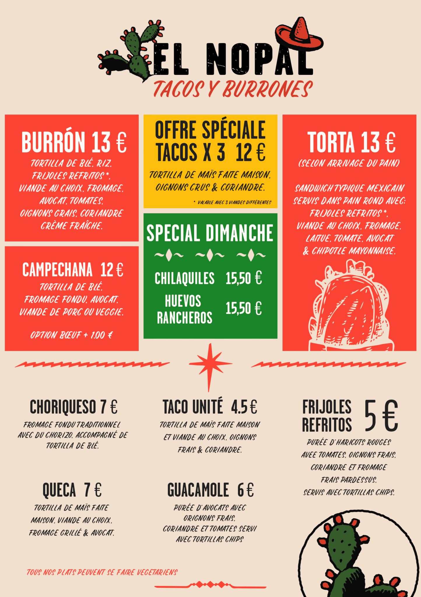 menu frances pigalle